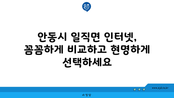 경상북도 안동시 일직면 인터넷 가입, 저렴하게 딱 맞는 곳 찾기 | 인터넷 비교, 통신사 추천, 가격 비교