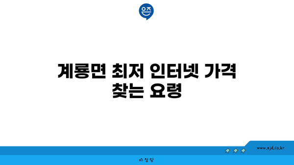 충청남도 공주시 계룡면에서 가장 저렴한 인터넷 가입 업체 | 인터넷, 가입, 가격 비교, 인터넷 서비스 공급자 (ISP)