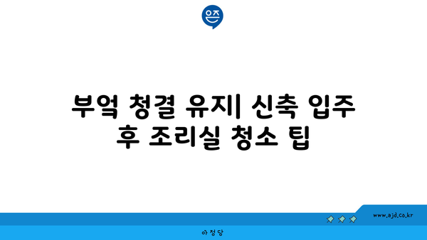 마포 신축 입주 청소에는 꼭 알아야 할 것들 | 입주 청소, 신축, 팁